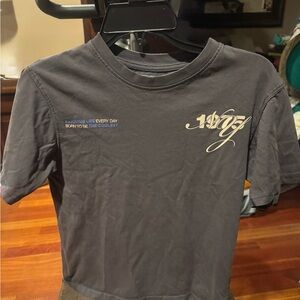 Zara Charcoal Graphic Tee